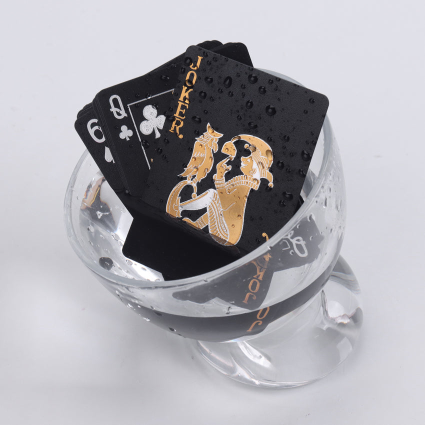 Black Golden WaterProof Cards