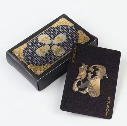 Black Golden WaterProof Cards
